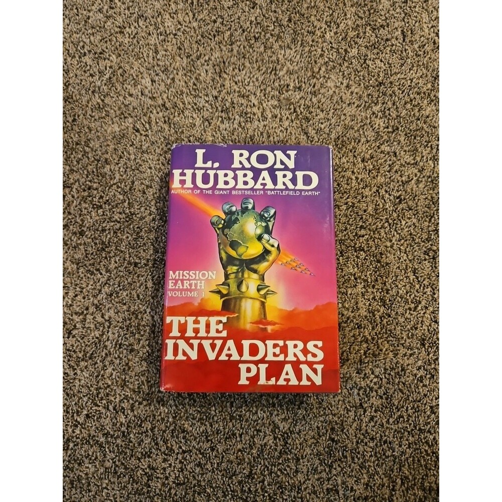 L. Ron Hubbard Mission Earth Volume I The Invaders Plan Hardcover First Edition